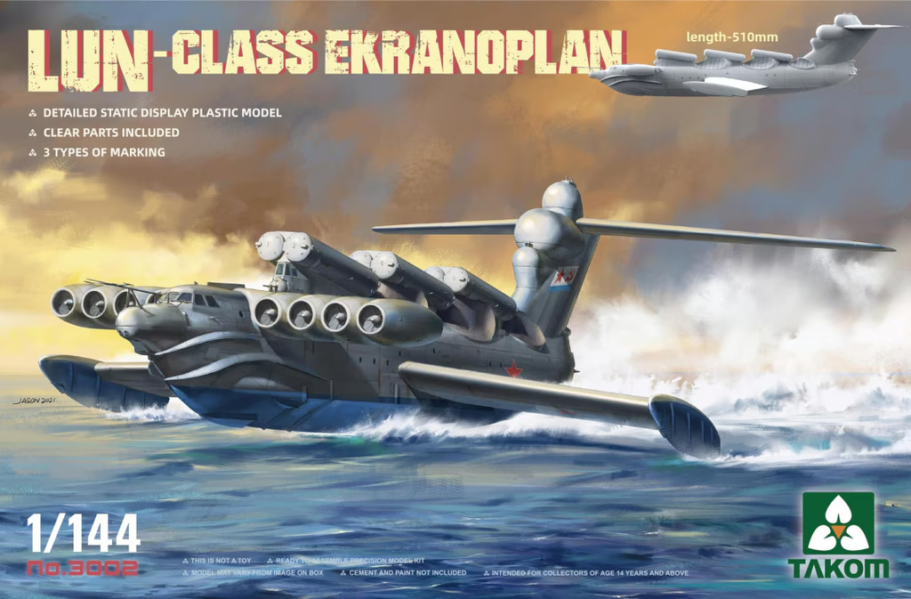 Takom : Lun-Class Ekranoplan