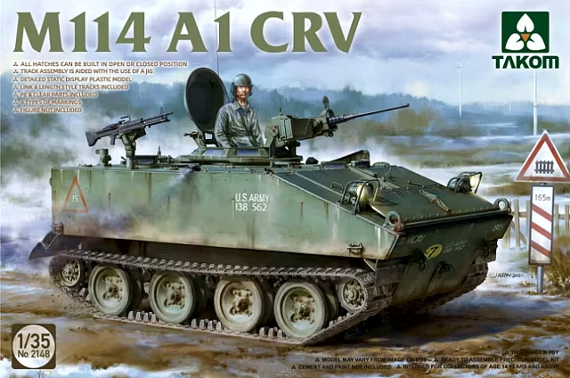 Takom : M114 A1 CRV 