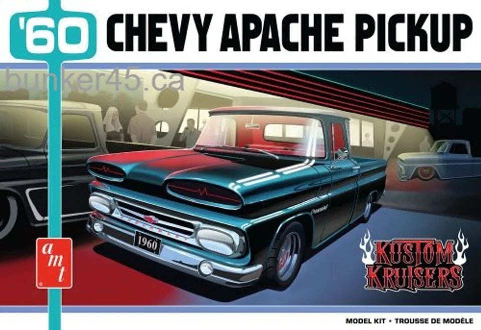 AMT : Chevy Apache Pickup  "Kustom Kruisers" '60