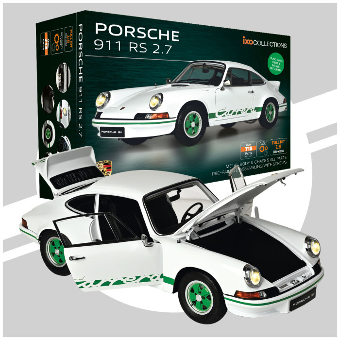 Ixomodels : Porsche 911 RS 2.7 "Avec Lumieres et Sound"