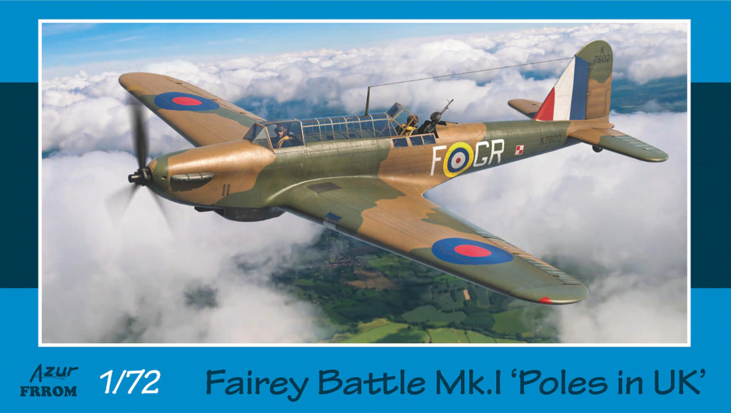 Azur : Fairey Battle Mk.I │ 'Poles in UK'