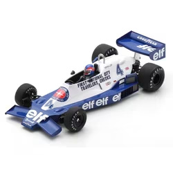 Spark models : Tyrrell 008 n°4 WInner GP Monaco 1978 Patrick 