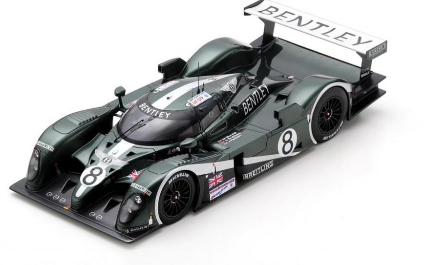 Spark Models : Bentley EXP Speed 8 n°8 2° Le Mans 2003  M. Blundell – D. Brabham – J. Herber