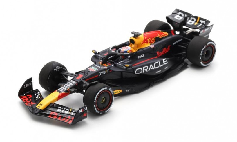 Spark models : Redbull RB20 Racing Oracle n°1 WInner GP Bahrain Max Verstappen 2024