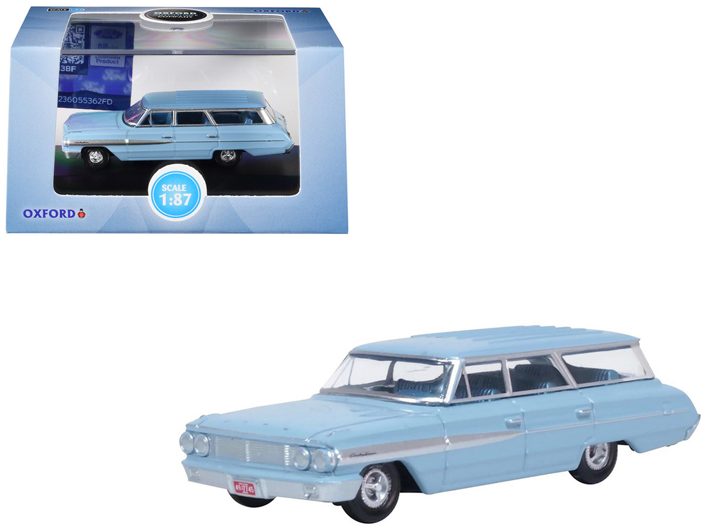 Oxford : Ford Country Sedan │ Bleu 1964