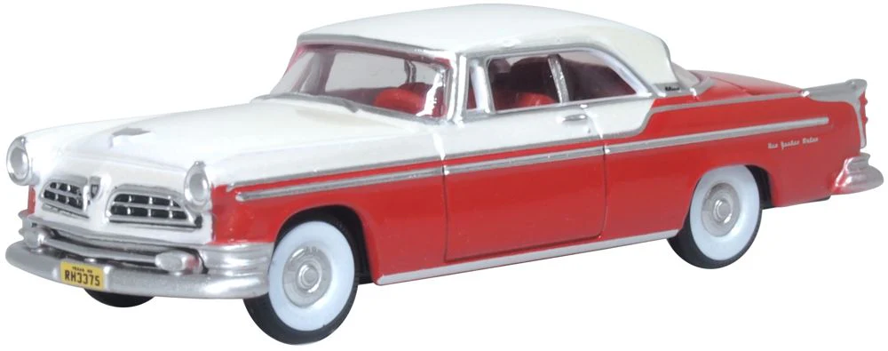 Oxford : Chrysler New Yorker Deluxe Coupé │ 1955 - Rouge & Gris 