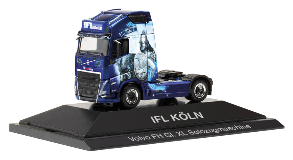 Herpa : Volvo FH Éq. Tracteur solo XL 2020 │ "IFL Cologne/Nightfighter"