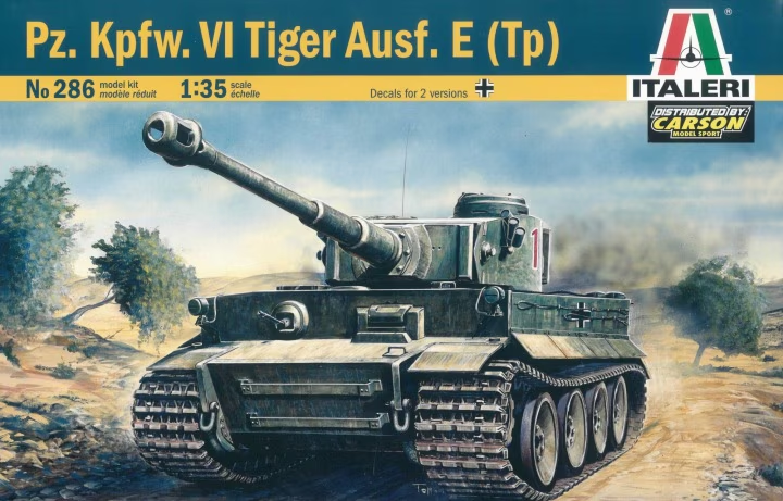 Italeri : Pz.Kpfw.VI Tiger Ausf.E (Tp )  