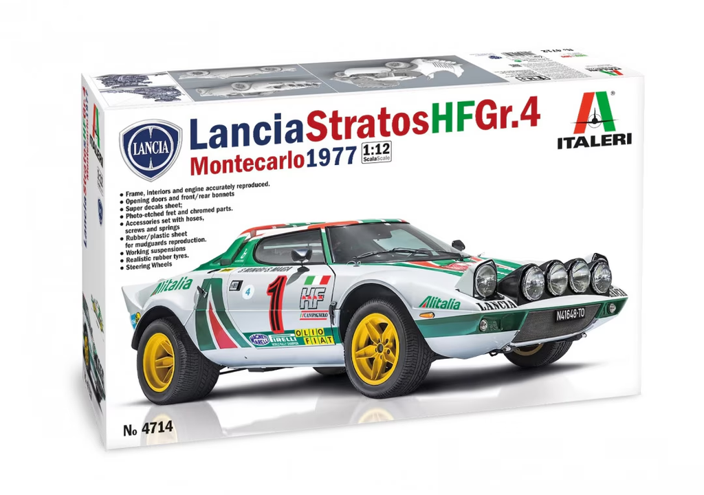 Italeri : Lancia Stratos HF Gr.4 