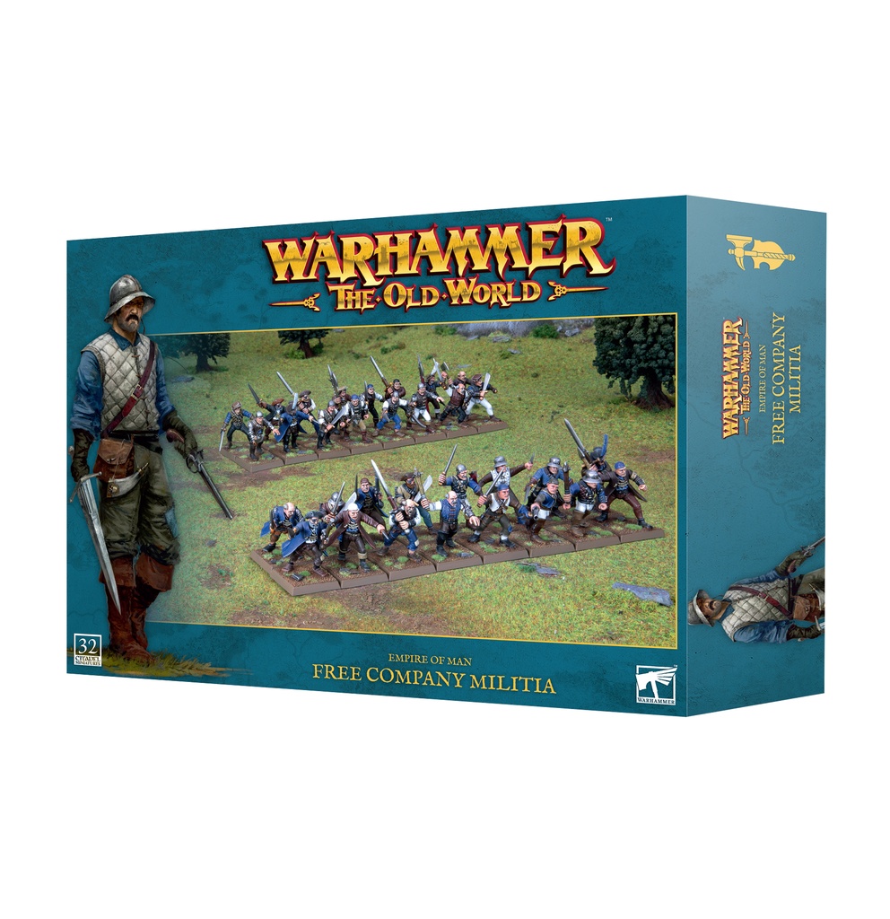 Empire of Man : Free Company Militia │ Warhammer The Old World