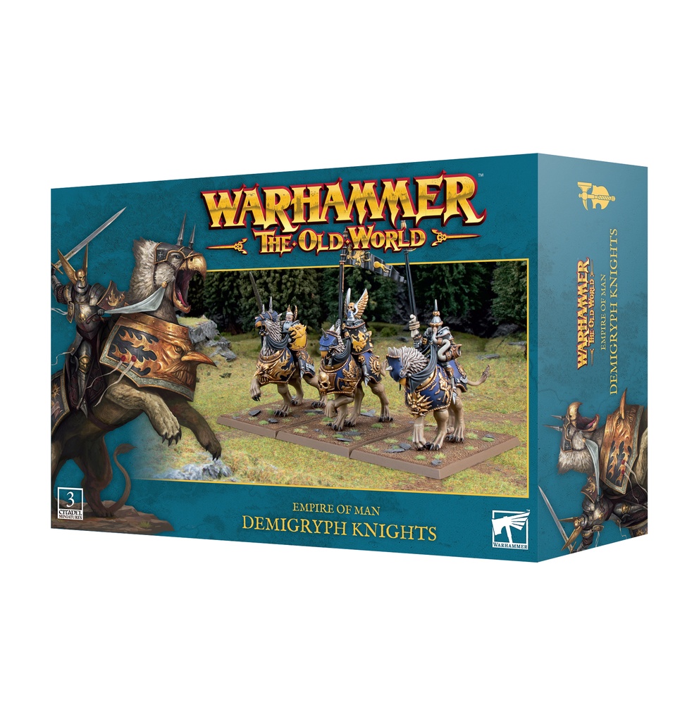 Empire of Man : Demigryph Knights │ Warhammer The Old World