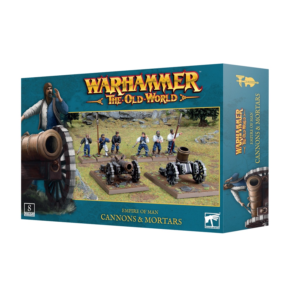 Empire of Man : Cannons & Mortars │ Warhammer The Old World