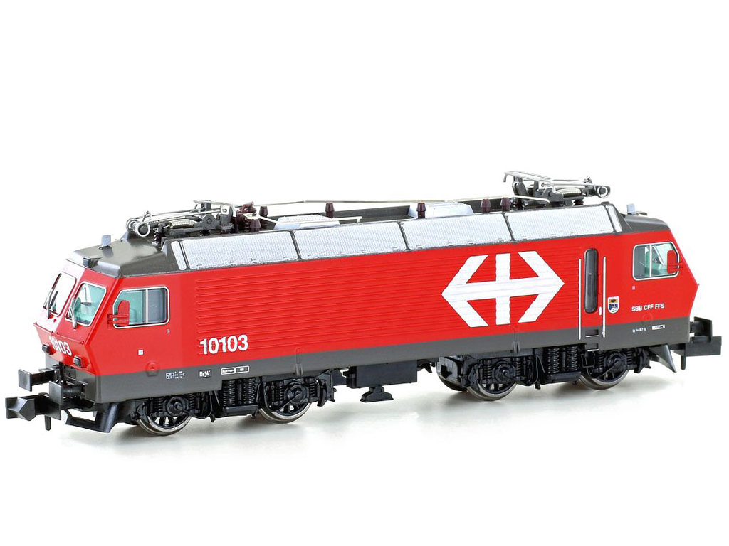 Hobbytrain : Locomotive électrique RE 4/4 Rouge DCC Sound