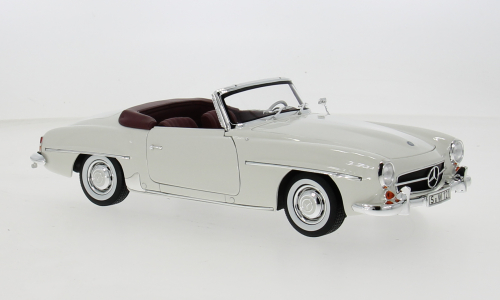 Norev : Mercedes Benz 190 SL (W121) │ Blanche 