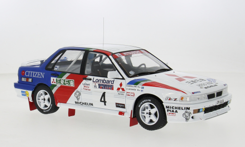 Ixo Models : Mitsubishi Galant VR-4 │ No.4 RAC Rally 1990 - A. Vatanen / B. Berglund