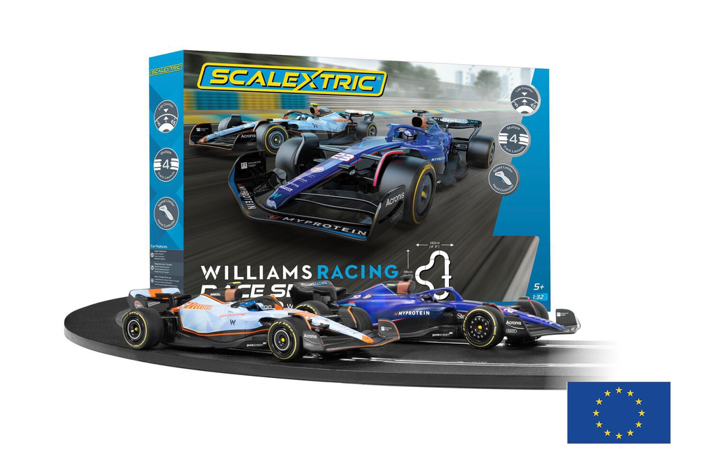 Scalextric : Circuit Williams Racing 191x132cm