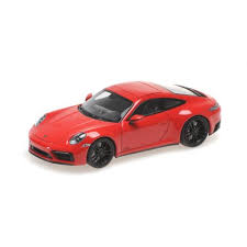 Minichamps : Porsche 911 Carrera 4 GTS Rouge 2021