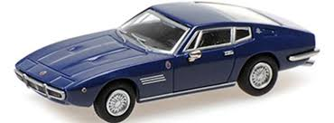 Minichamps : Maserati Ghibli Coupe 1969 Dark Blue