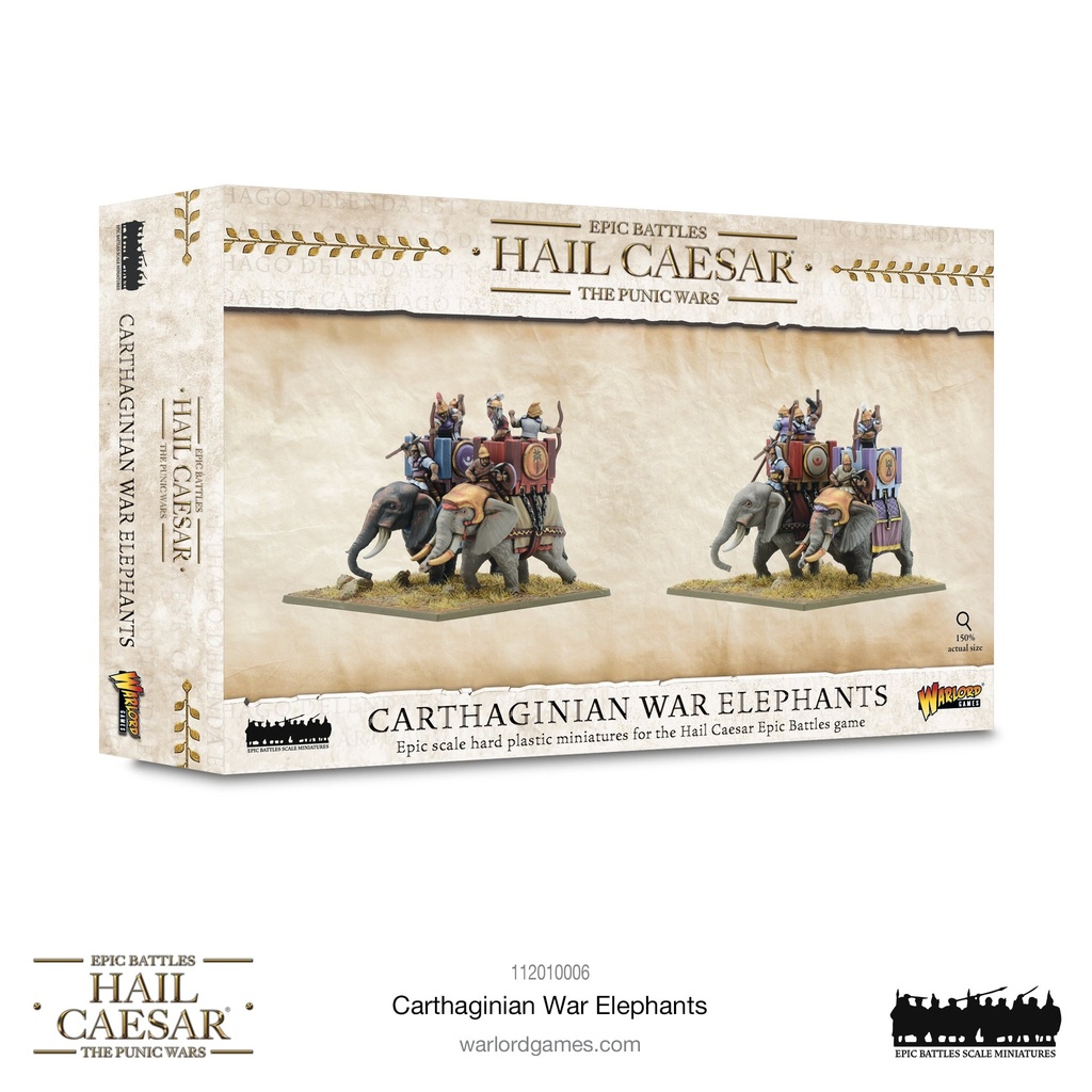 Hail Caesar Epic Battles : Carthaginian War Elephants