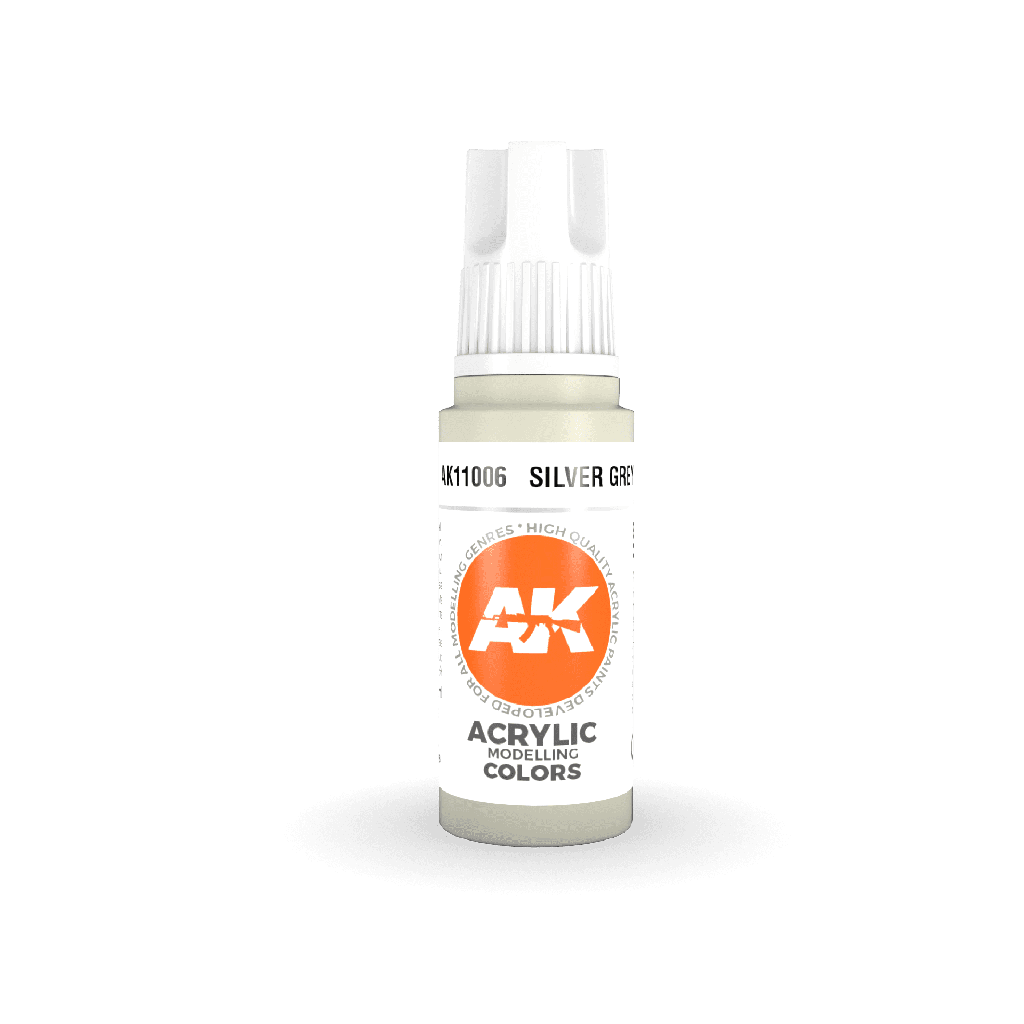 Ak : Silver Grey 17ml │ 3rd Generation Acrylique