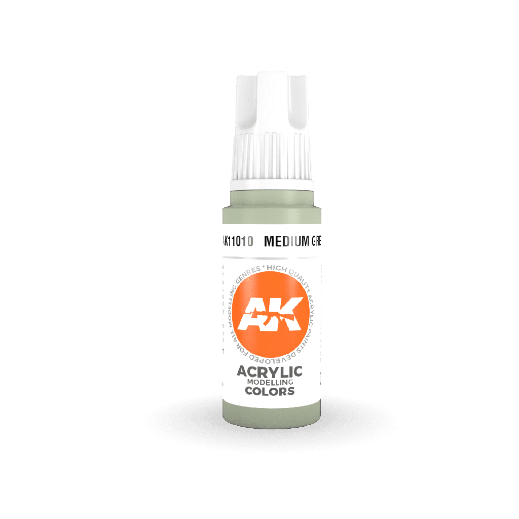 Ak : Medium Grey 17ml │ 3rd Generation Acrylique