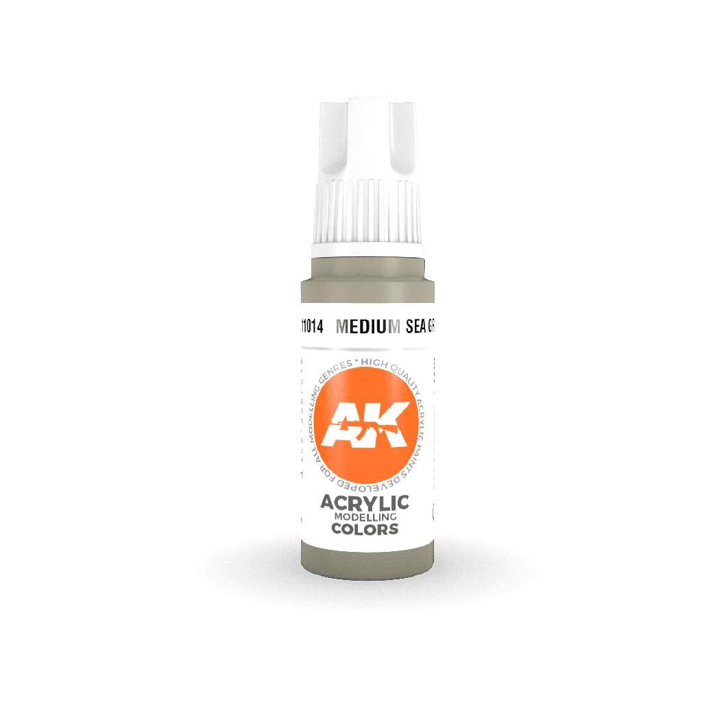 Ak : Medium Sea Grey 17ml │ 3rd Generation Acrylique