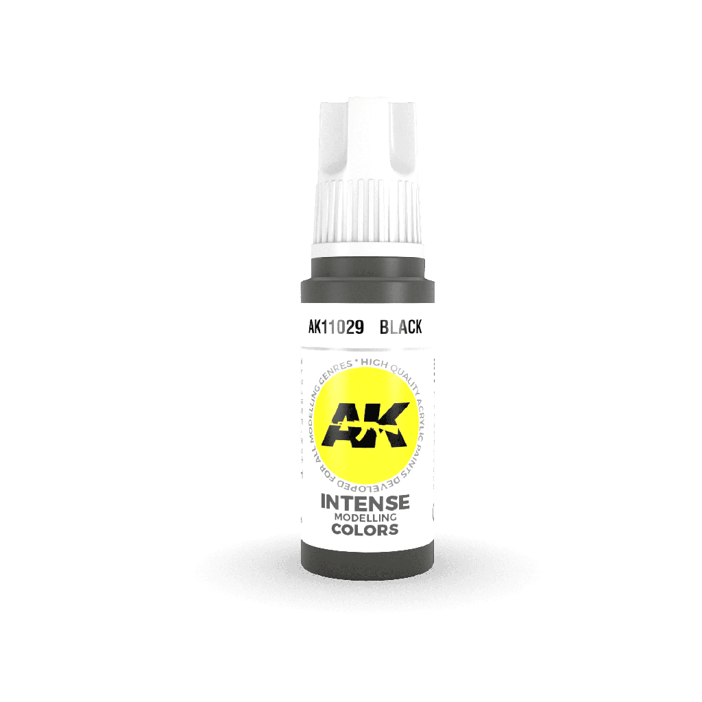 Ak : Black 17ml │ 3rd Generation Acrylique