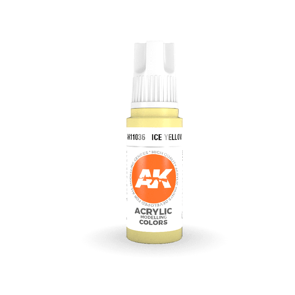 Ak : Ice Yellow 17ml │ 3rd Generation Acrylique