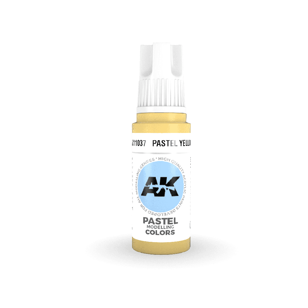 Ak : Pastel Yellow 17ml │ 3rd Generation Acrylique