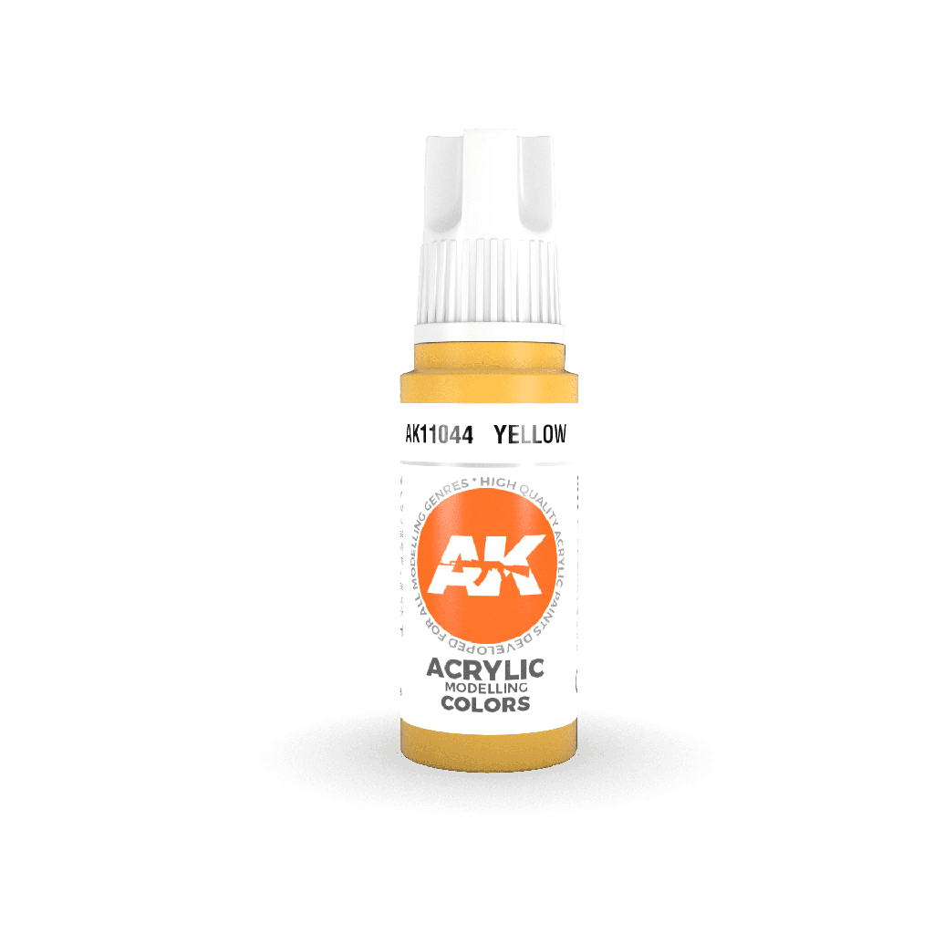 Ak : Yellow 17ml │ 3rd Generation Acrylique