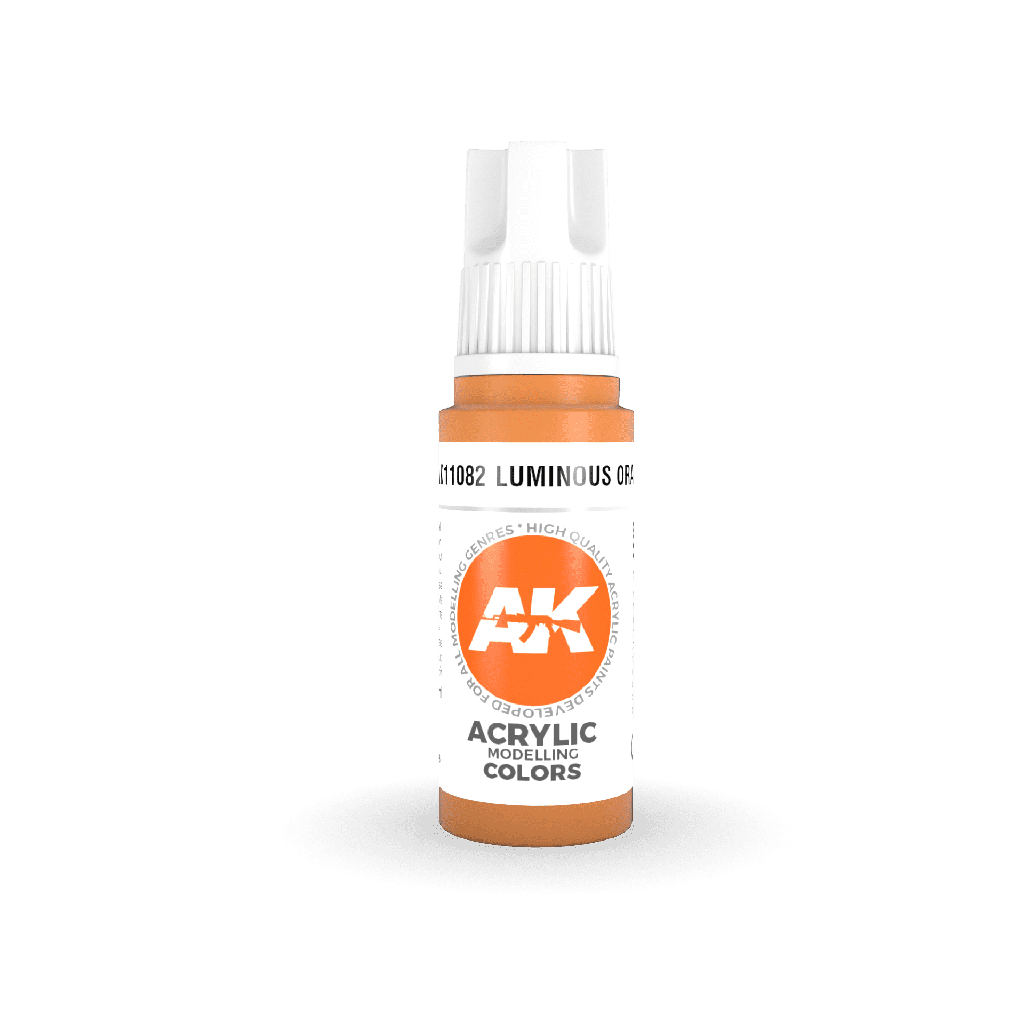 Ak : Luminous Orange 17ml │ 3rd Generation Acrylique