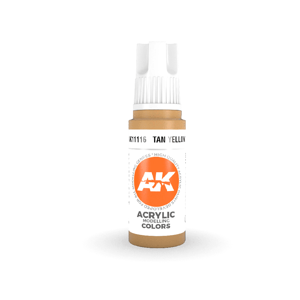 Ak : Tan Yellow 17ml │ 3rd Generation Acrylique