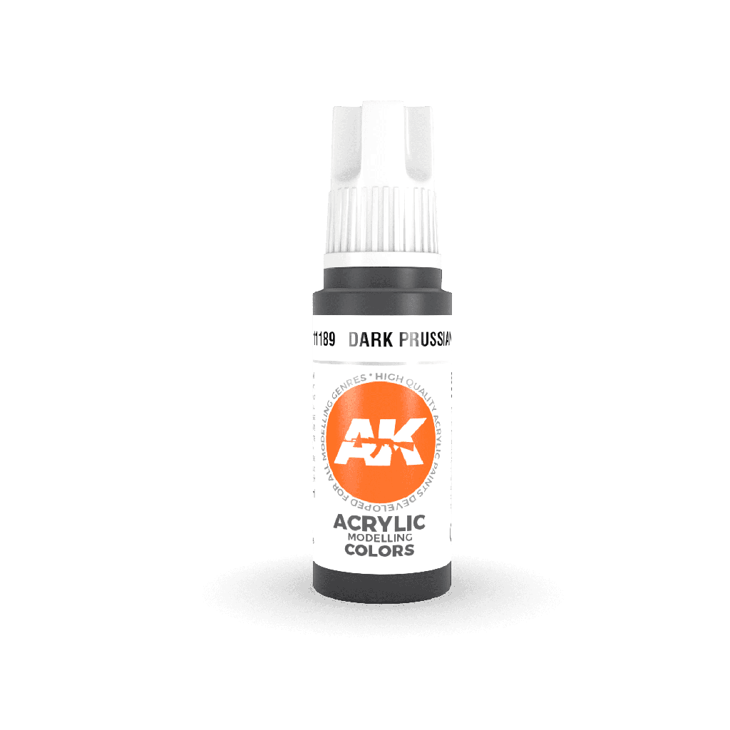 Ak : Dark Prussian Blue 17ml │ 3rd Generation Acrylique