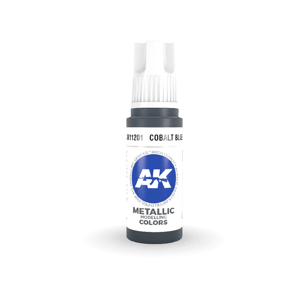 Ak : Cobalt Blue 17ml │ 3rd Generation Acrylique