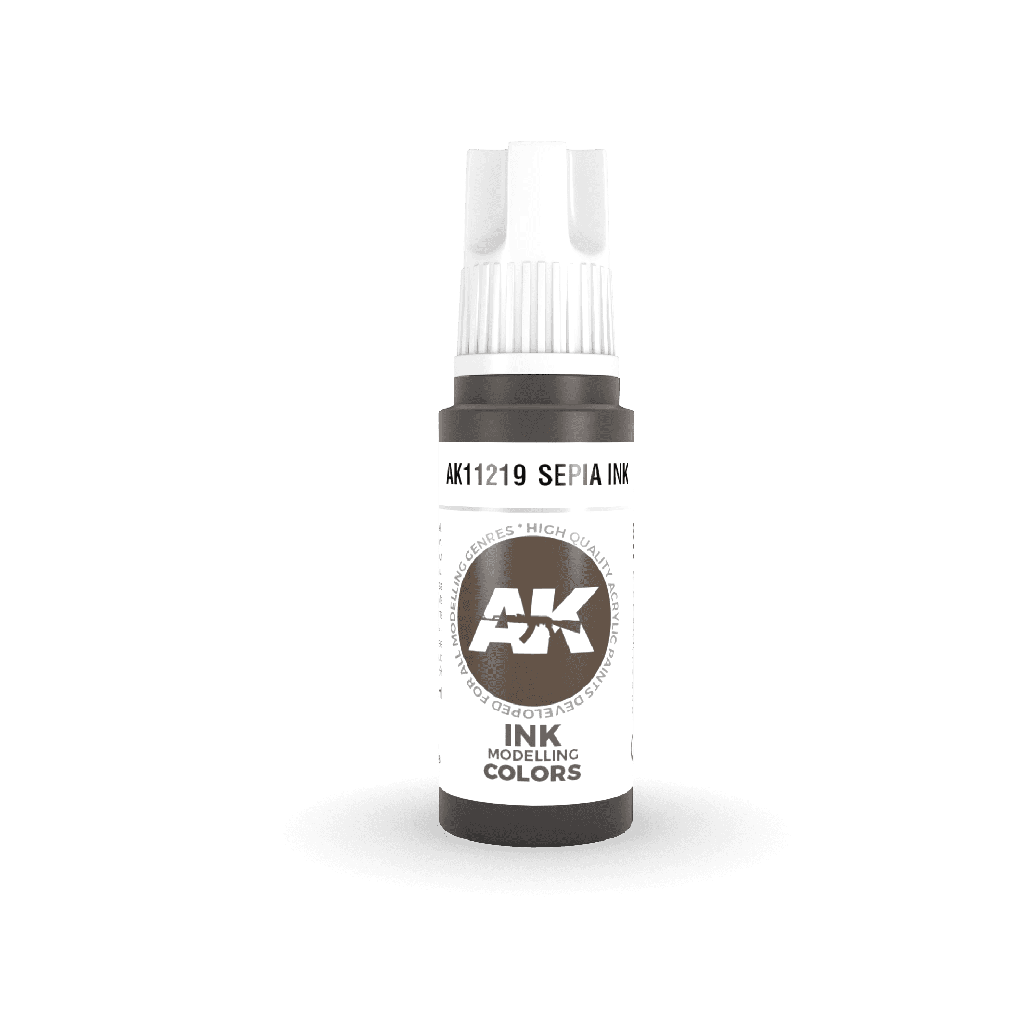 Ak : Sepia INK 17ml │ 3rd Generation Acrylique