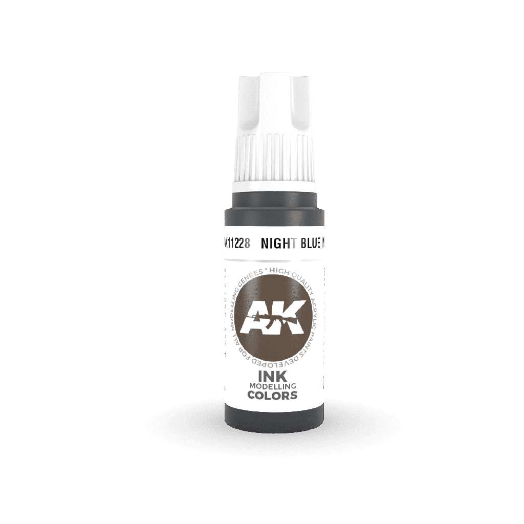 Ak : Night Blue INK 17ml │ 3rd Generation Acrylique