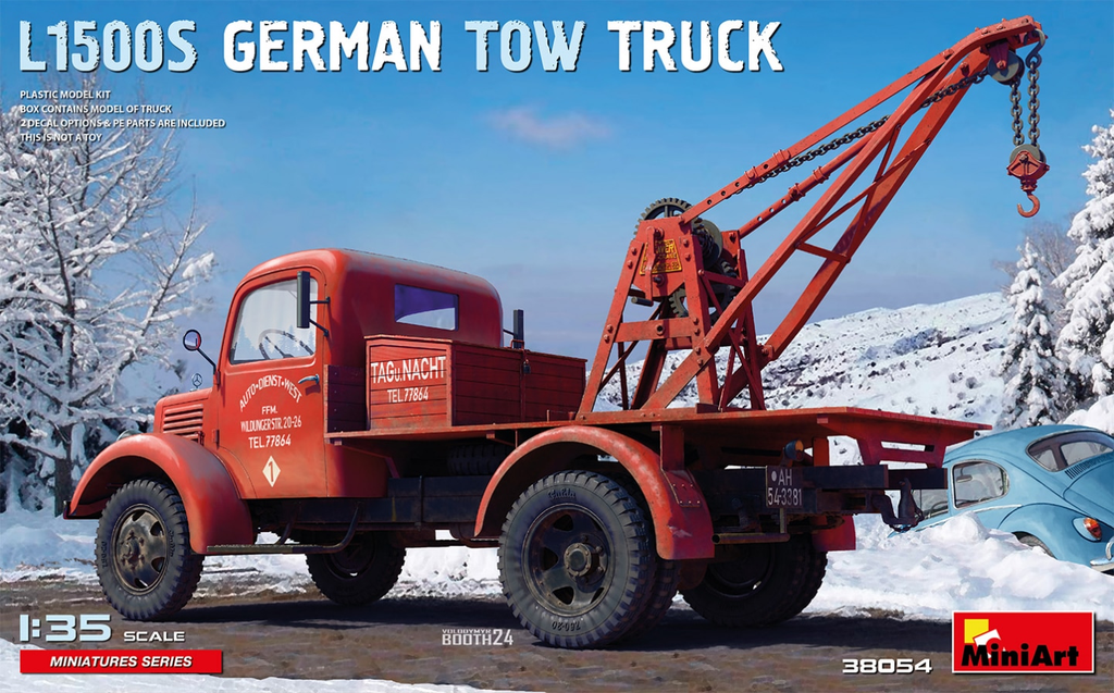 MiniArt : L1500S GERMAN TOW TRUCK 