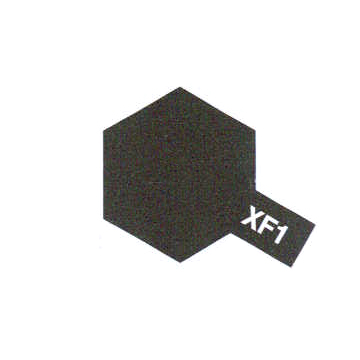 Tamiya : XF1 - Noir Mat (10ml) │ Acrylic Paint