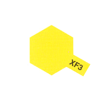 Tamiya : XF3 - Jaune Mat (10ml) │ Acrylic Paint