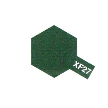 Tamiya : XF27 - Vert Noir Mat (10ml) │ Acrylic Paint