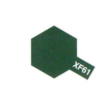 Tamiya : XF61 - Vert Fonce Mat (10ml) │ Acrylic Paint