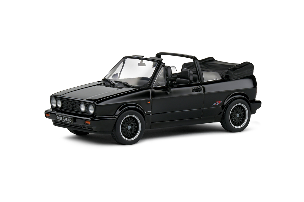 Solido : Volkswagen Golf I  Cabriolet│ Noire - 1992 