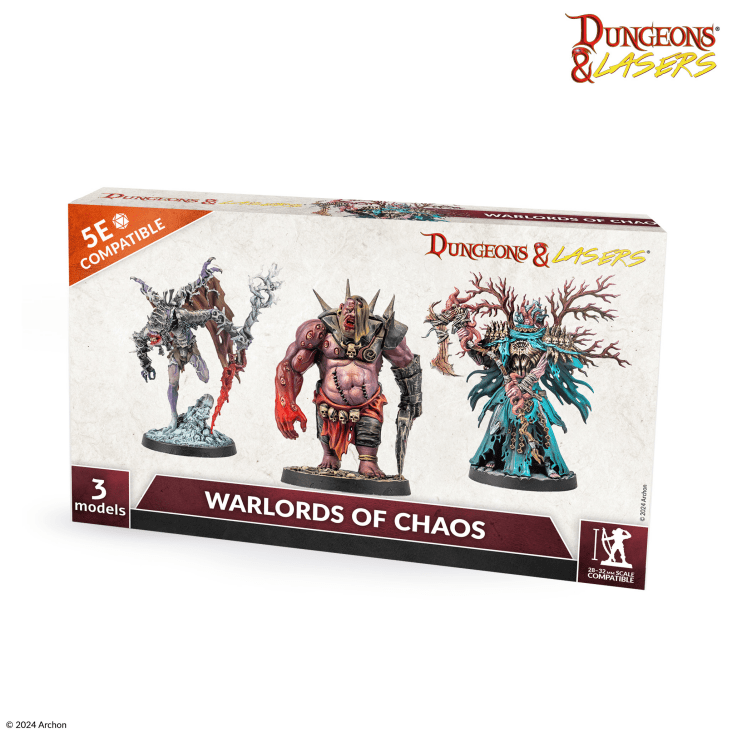 Dungeons & Lasers : Warlords of Chaos │ Dungeons & Dragons 5E Compatible