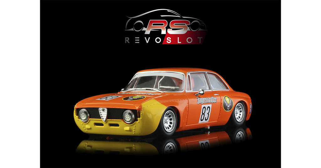 Revoslot : Alfa Romeo GTA 1300 Junior n°83 Jagermeister DRM 1972 Meschke