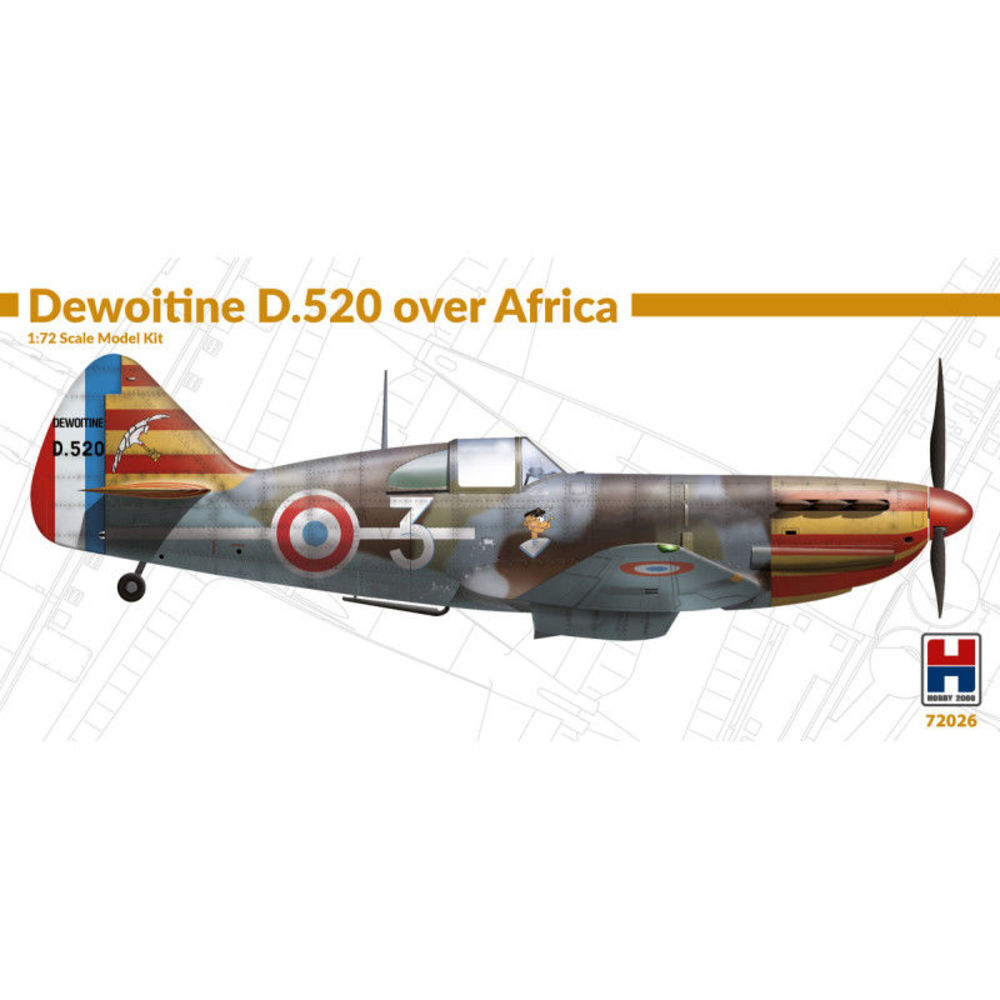 Hobby2000 : Dewoitine D.520 over Africa