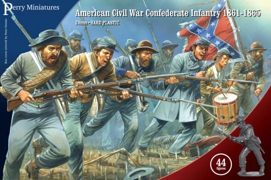 Perry Miniatures : American Civil War Confederate Infantry 1861-65