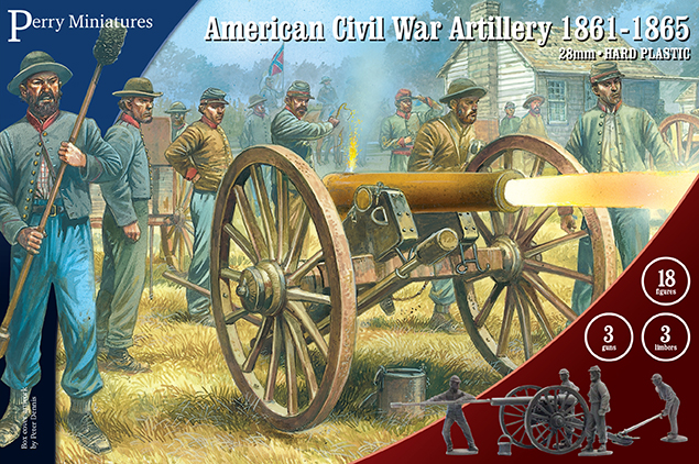 Perry Miniatures : American Civil War Artillery