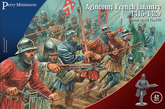 Perry Miniatures : Agincourt French Infantry 1415-29