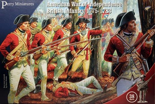 Perry Miniatures : American War of Independence British Infantry 1775-1783