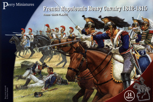 Perry Miniatures : Plastic French Napoleonic Heavy Cavalry   (Cuirassiers/Carabiniers, 14 figures)